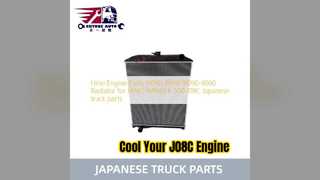 Premium Hino J08C radiator 16090 6040 vervangende onderdelen