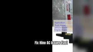 Hino 700 ventilatorventilatorweerstand S871381230 AC-problemen oplossen