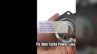 Hino 300 turbocompressoractuator 790028 0069 Reparatieoplossing