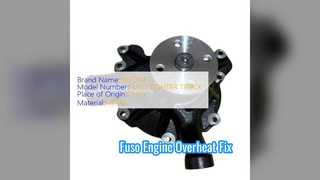 Mitsubishi Fuso waterpomp 6D17 motorreparatie