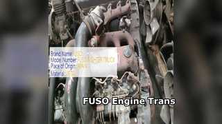 FUSO Fighter 6D17 Motor 6 versnellingen Trans