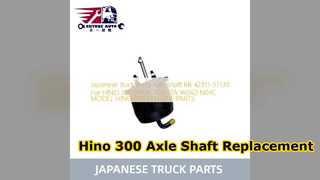Hino 300 achterasas 42311 37130 Duurzame vervanging