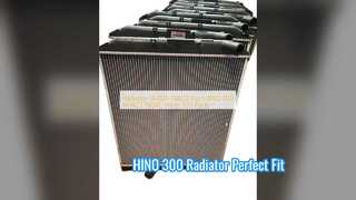 HINO 300 Radiator 16400 78602 Hoogwaardige koeling