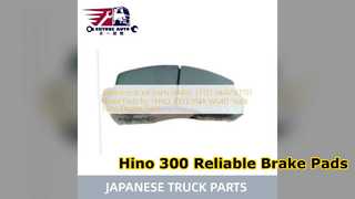 Premium Hino 300 Dyna-remblokken 0446537151