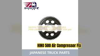 HINO 500 Luchtcompressortandwiel 29100 2364 Vervanging