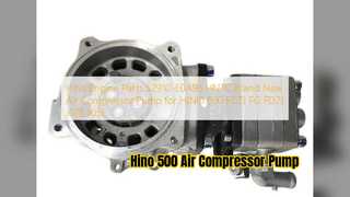 Hino 500 luchtcompressorpomp S2910 E0A96 Gloednieuw