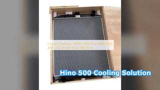 HINO 500 J08E vervangende onderdelen voor koperen radiator