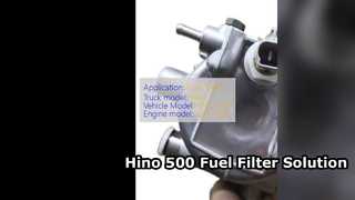 Hino 500 brandstoffilter Assy 23300 E0022 Premium kwaliteit