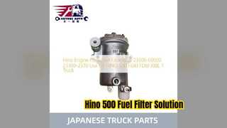 Hino 500 brandstoffilter Assy 23300 E0020 vervanging