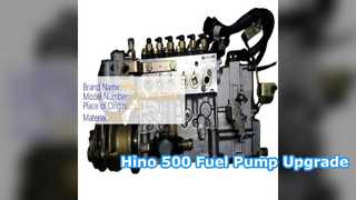 Hino 500 J08C Brandstofinjectiepomp S22040 2382 Reparatie