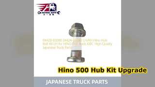 Hino 500 Truck wielnaaf bevestigingsset Premium kwaliteit