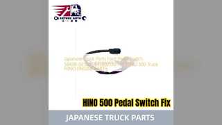 HINO 500 voetpedaalschakelaar S843802130 vervanging