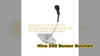 Hino 500 J08C J08E Sensor S8319 01220 Kwaliteitsonderdelen