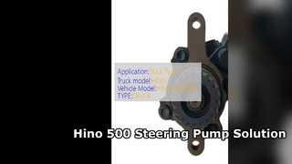 Hino 500 J07C stuurbekrachtigingspomp vervangende onderdelen