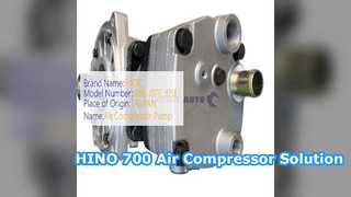 Hino 700 E13C luchtcompressorpomp S2910 E0A71 vervanging