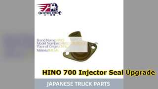HINO 700 E13C Injectorrubber Vervanging van hoge kwaliteit