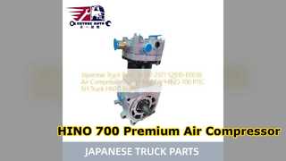 HINO 700 P11C luchtcompressorpomp Vervanging van hoge kwaliteit