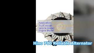 Hino 700 E13C 24V 60A Dynamo vervangen