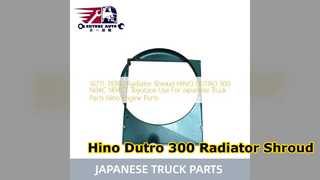 Hino Dutro 300 radiateurkap 16711 78300 vervanging