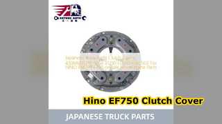 Hino EF750 koppelingsdeksel 430 mm premium vervanging