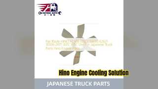 Hino FC500 ventilatorblad S1630 62671 Duurzame vrachtwagenonderdelen
