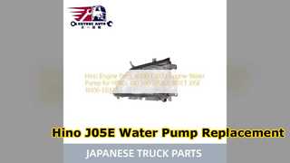 Hino 300 500 J05E waterpomp 16100 E0373 vervanging