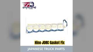 Hino J08C koppakking repareren