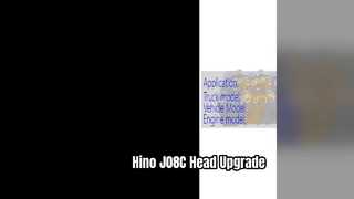 Hino 500 J08C cilinderkop 11101E0541