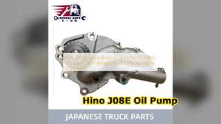 Hino J08E oliepompupgrade