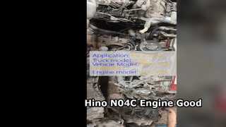 Hino 300 N04C-motor gebruikt in goede staat