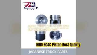 HINO N04C Zuiger Assy S130B E0M50 Betrouwbare motoronderdelen