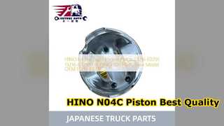 HINO N04C Zuiger 13216 E0291 Krachtig motoronderdeel