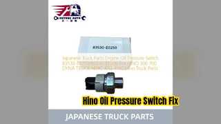 Hino Truck oliedrukschakelaar 83530 E0250 vervanging
