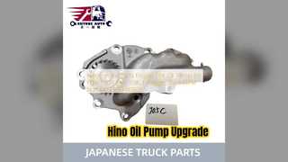 Hino J08C oliepomp-upgrade