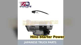 Hino 500 Starter J08C J08CT-motor