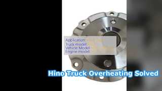 Hino 700 Vrachtwagenwaterpomp E13C E13CT