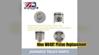 Hino W04DT motorzuiger Assy 13216 2390 104 mm onderdelen