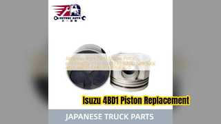 Isuzu 4BD1 4BD1T Motorzuiger 8971768360 Vervanging