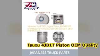 Isuzu 4JB1T-motorzuiger 8979402210 Premiumkwaliteit