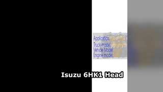 Isuzu FTR FVR 6HK1 cilinderkop