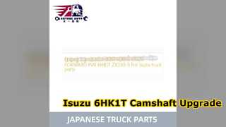 Isuzu 6HK1T nokkenasvervanging voor Forward FVR ZX330