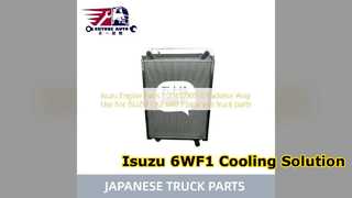 Isuzu 6WF1 Radiator Assy 1214109000 Premium vrachtwagenonderdelen
