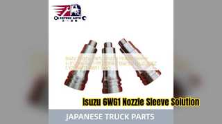 Isuzu 6WG1 6WF1 Mondstukhouder Mouw 1111290670 Reparatie