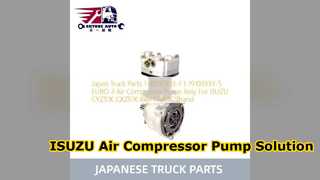 ISUZU 6WF1 Vervanging van de luchtcompressorpomp