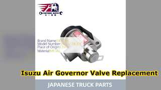 Isuzu Truck Air Governor-klep 1483500930 Vervanging