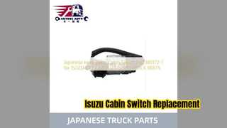 Isuzu vrachtwagencabineschakelaar 1823801721 vervangend onderdeel