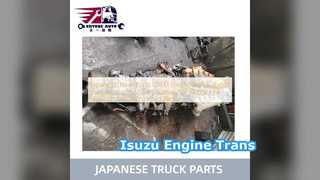 Gebruikte Isuzu FTR 6BG1 motor 6 versnellingen trans
