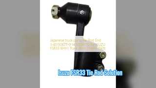 Isuzu FSR33 spoorstangeind 1431506770 Premium vervanging
