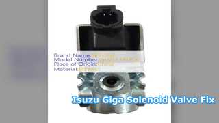 Isuzu Giga magnetisch magneetventiel 1825638712 vervanging