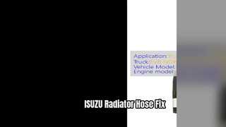ISUZU FVR 6HK1 radiateurslang 8980509241